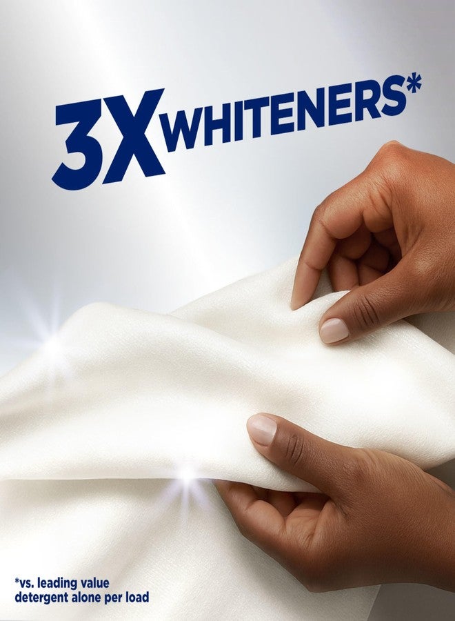 OxiClean Triple Action White Revive Laundry Whitener and Stain Remover Powder, Use with Detergent, Whitens and Brightens Clothes, Removes Tough Stains, Color Safe, Chlorine Free, 4 lbs - Image 3