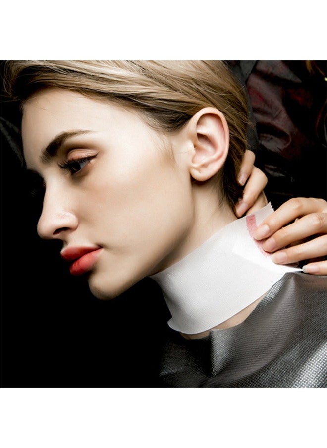 GMORO 4 Rolls Disposable Barber Paper Neck Strips Disposable Neck Paper,Professional Stretchy Paper Neck Band Protector Hairdressing Accessory Tool  - Image 4