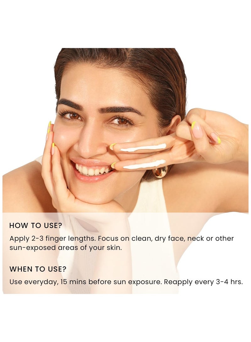 HYPHEN All I Need Sunscreen SPF 50 PA ++++ for Dry, Oily, All Skin Types, 50ml  - Image 4