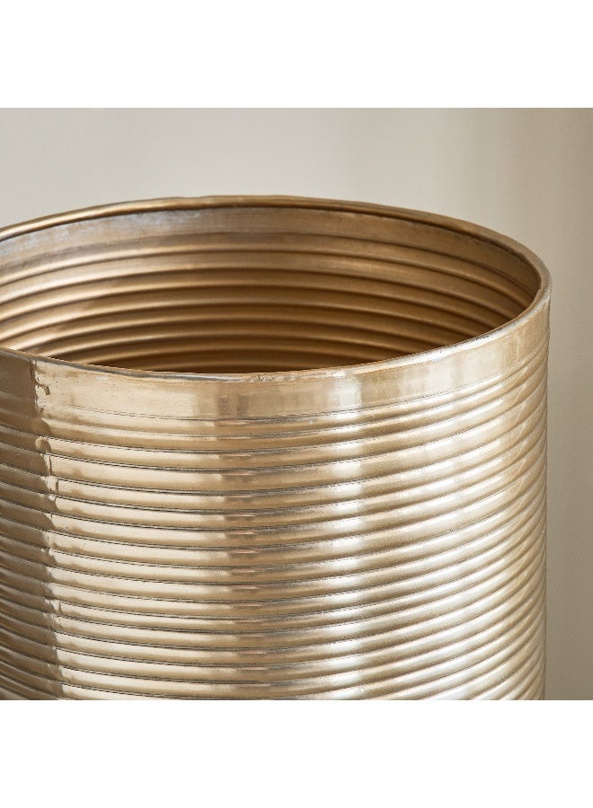 Home Box Nydril Aluminium Linework Planter 31.5 x 29.5 cm - Image 3