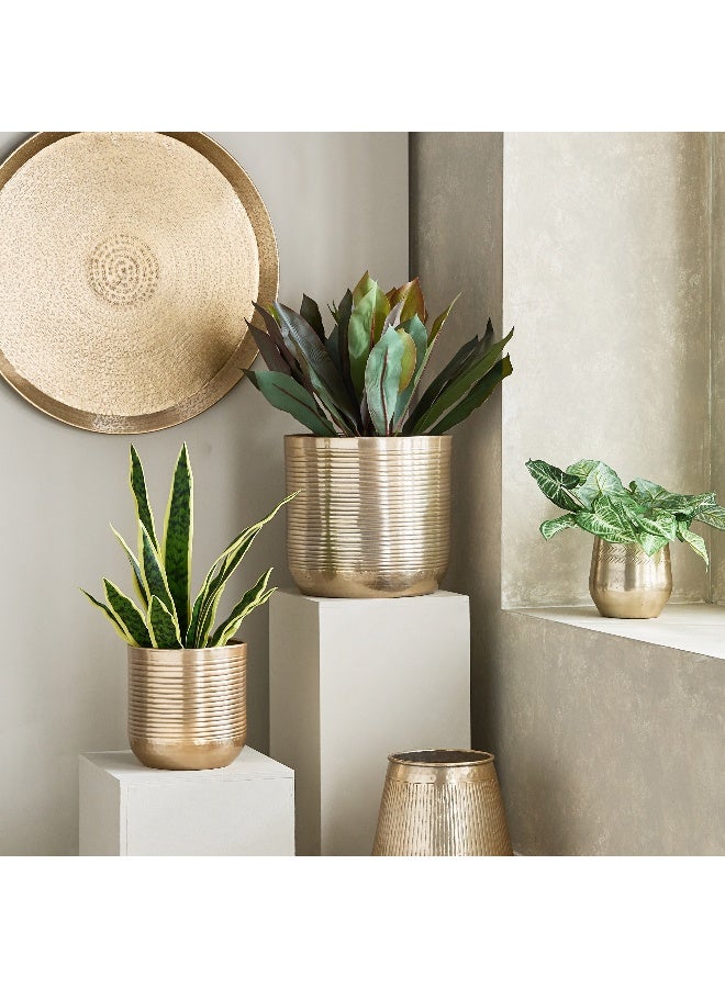 Home Box Nydril Aluminium Linework Planter 31.5 x 29.5 cm - Image 4