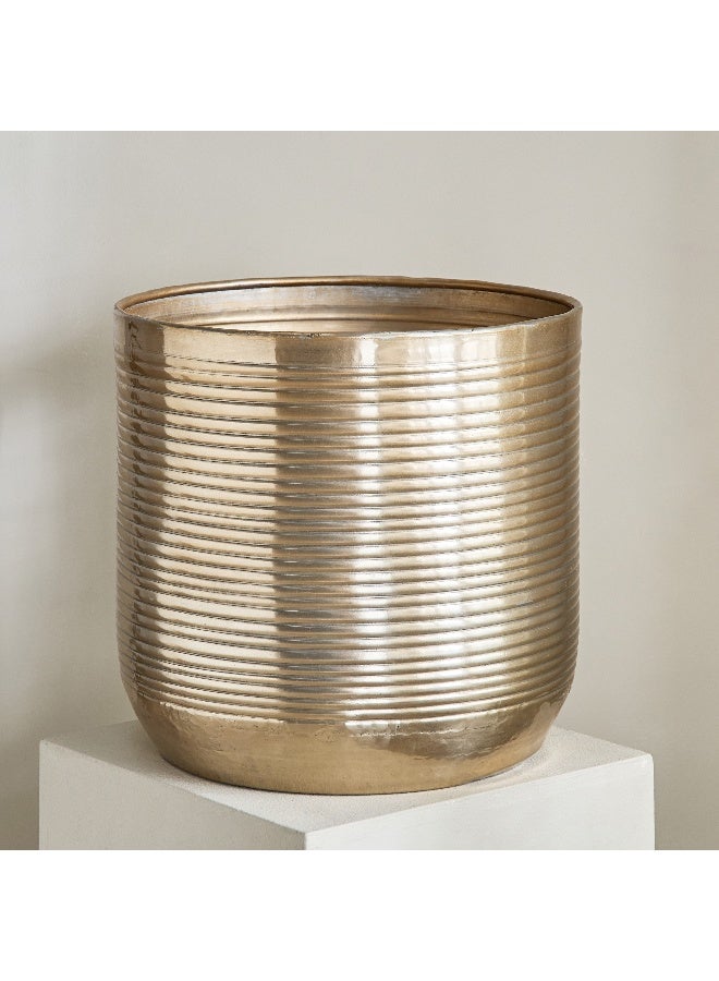 Home Box Nydril Aluminium Linework Planter 31.5 x 29.5 cm - Image 2