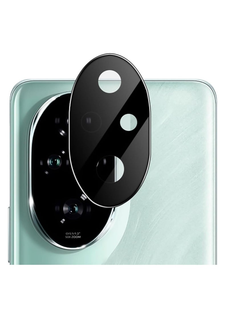 ماركة غير محددة - Camera Screen Protector Compatible with HONOR 200 5G Scratch Resistant High Hardness Easy Installation by (Black) - Image 1