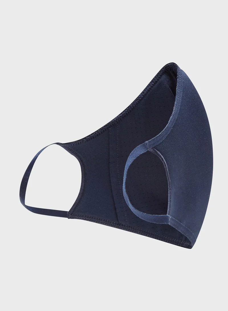 Reebok 3 Pack Logo Face Mask