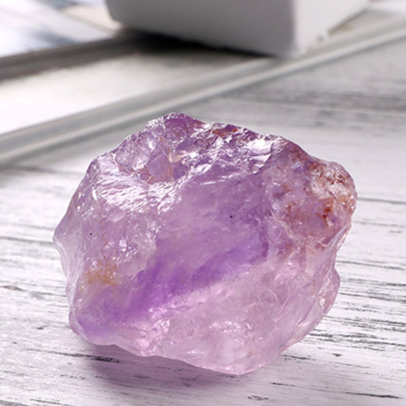 Natural Diffuser Stone Bulk Rough Amethyst Crystal Natural Raw Stones Healing Crystal Raw Stones Purple Gemstones for Healing Meditation Chakra Balance Ritual 3.5OZ - Image 2