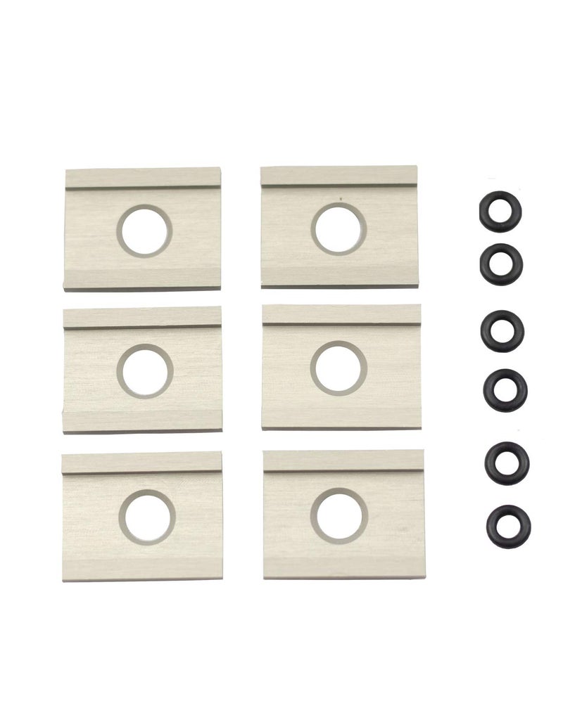 YakAttack FeelFree UniTrack Adapter â€“ 6 Pack | 1/2" MightyBolt & T-Bolt Compatibility | Works with RAM & Scotty Accessories | for FeelFree, Jonny Boats, Seastream, 3 Waters Kayaks | Made in USA - Image 2