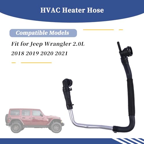 Getfarway خرطوم سخان HVAC Getfarway 68280784AB متوافق مع جيب رانجلر 2.0L 2018 2019 2020 2021 - Image 3