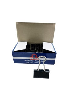 Libra Libra Binder Clip 12 Pieces Set, 15 mm Size  - Image 3