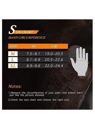 Workout Gloves for Men and Women, Exercise Gloves for Weight Lifting, Cycling, Gym, Training, Breathable and Snug fit (Black) - view 3