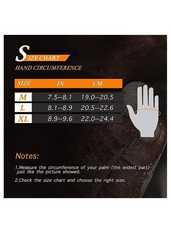 ماسكابوني قفازات رياضية مريحة مقاومة للانزلاق ومقاومة للتآكل وقفازات رياضية قابلة للتنفس وقفازات رفع الأثقال, أسود - Image 3