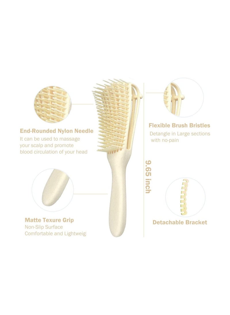 فرشاة فك تشابك الشعر فليكسي 4 سي، فرشاة لفك تشابك الشعر للشعر المجعد والشعر الكثيف الرطب، بيج - pzsku/Z089FD63C10EF12C391B5Z/45/_/1660918084/bb95bc9c-7f22-4033-be5a-cb8bff5f19fc