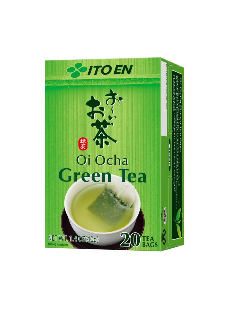 Ito En Oi Ocha Green Tea 20 Teabags (40g) - Image 1