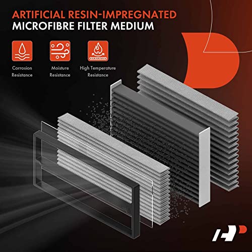 A-Premium Engine Air Filter Compatible with Chevrolet Spark 2016 2017 2018 2019 2020 2021 2022, 1.4L, Replace# 95238310 - Image 3