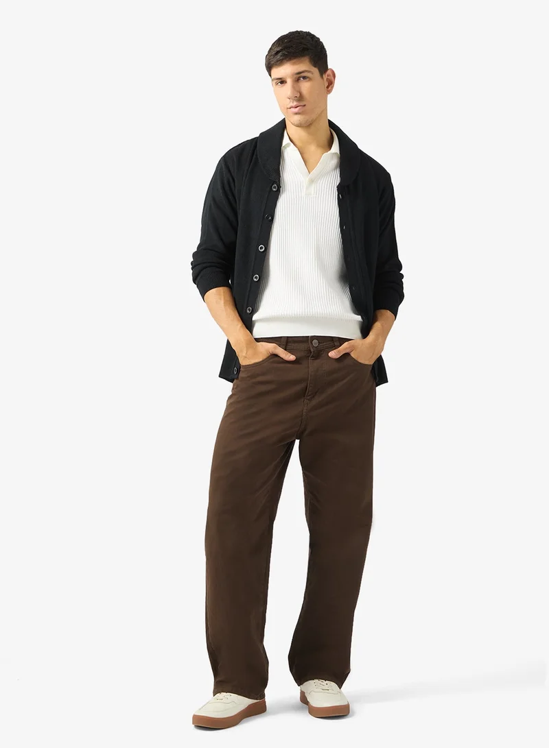 Robert Wood  Casual Buttoned Cardigan for Men | Best Price UAE