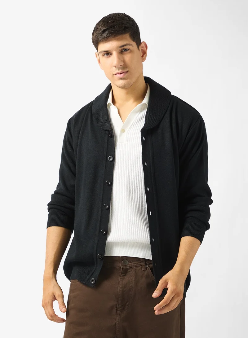 Robert Wood  Casual Buttoned Cardigan for Men | Best Price UAE