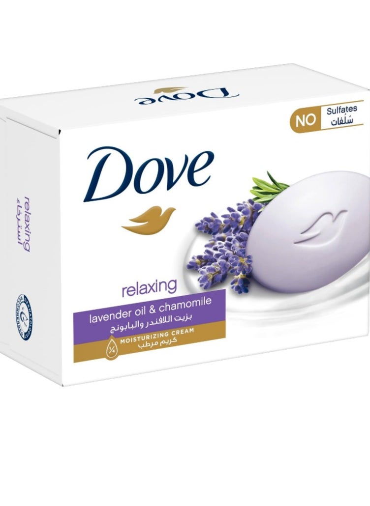 Dove Dove Relaxing Lavender & Chamomile Soap with Moisturizing Cream - 90g  - Image 1