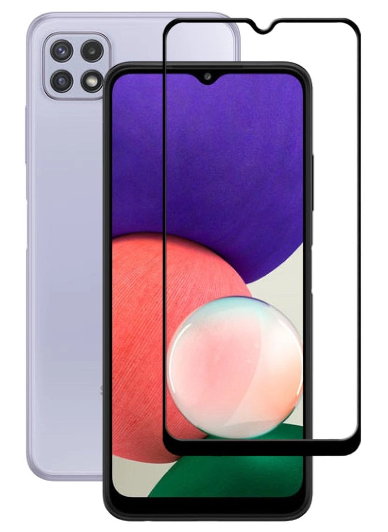ACLIX Antistatic ESD Dustproof Premium Quality High Definition Tempered Glass Screen Protector Designed For Samsung Galaxy A22 5G - Image 1