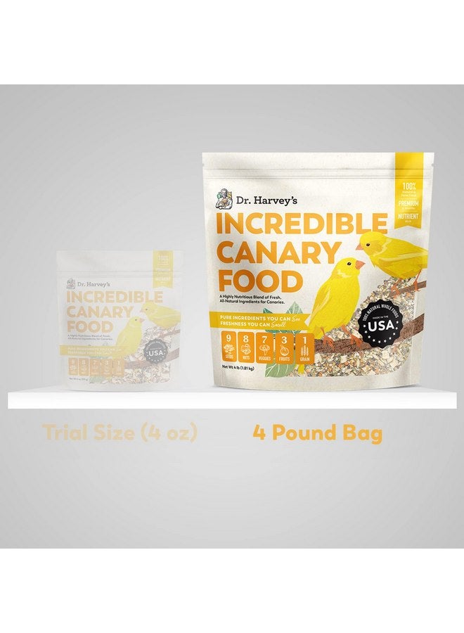 دي آر. هارفي مزيج دكتور هارفي المذهل للكناري، طعام طبيعي للكناري (4 أرطال) - Image 3