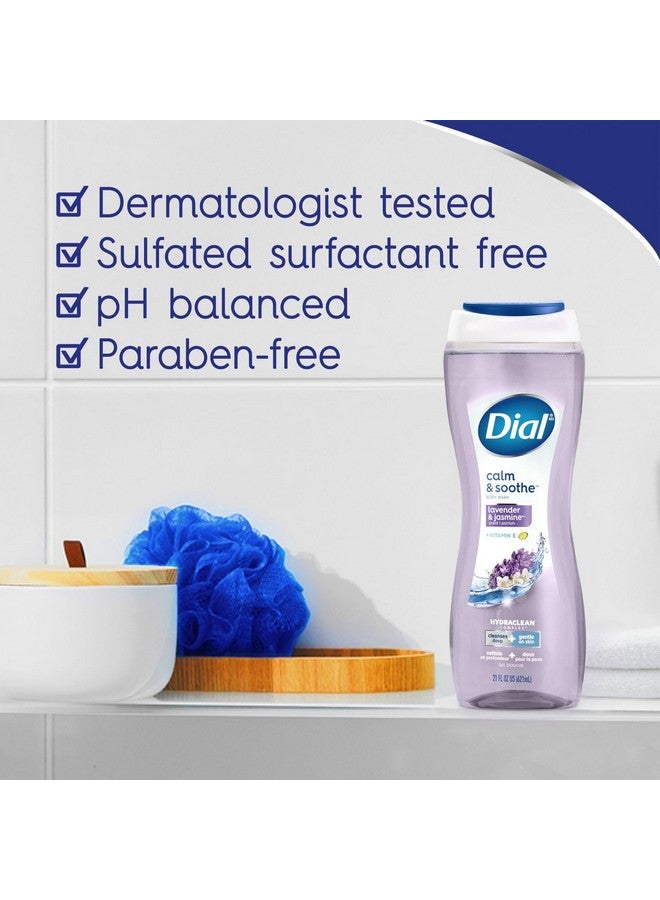 Dial Body Wash Calm & Soothe Lavender & Jasmine Scent 23 Fl Oz Pack Of 3 - Image 3