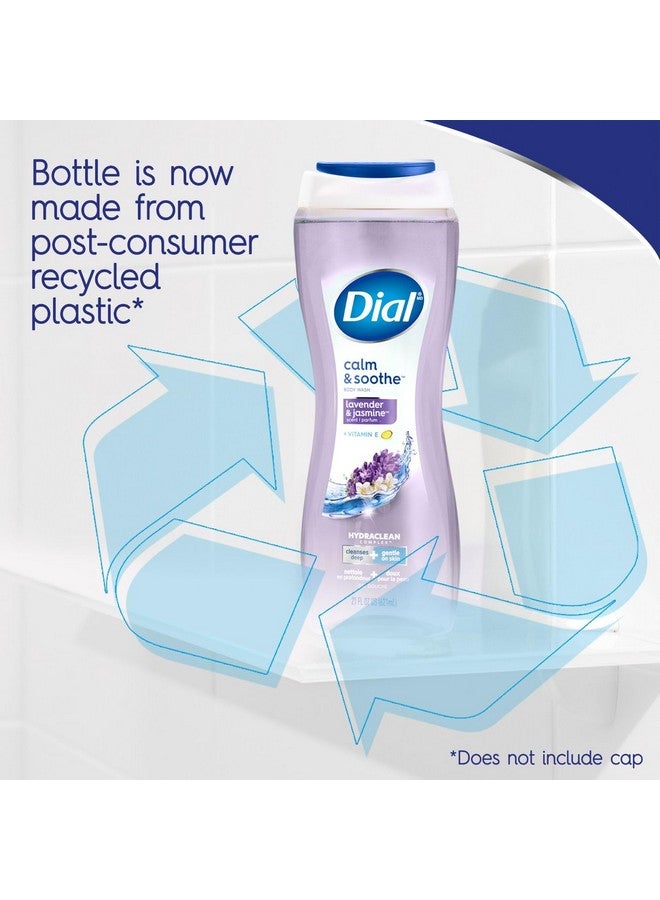 Dial Body Wash Calm & Soothe Lavender & Jasmine Scent 23 Fl Oz Pack Of 3 - Image 4