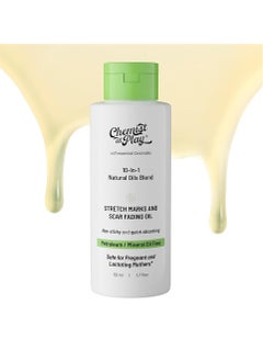 Chemist at Play Chemist at Play Stretch Mark Scar Fading Oil Enriched with 10 Natural Oils Like Almond Rosemary Rosehip Oils More Vitamin C E  - Image 1
