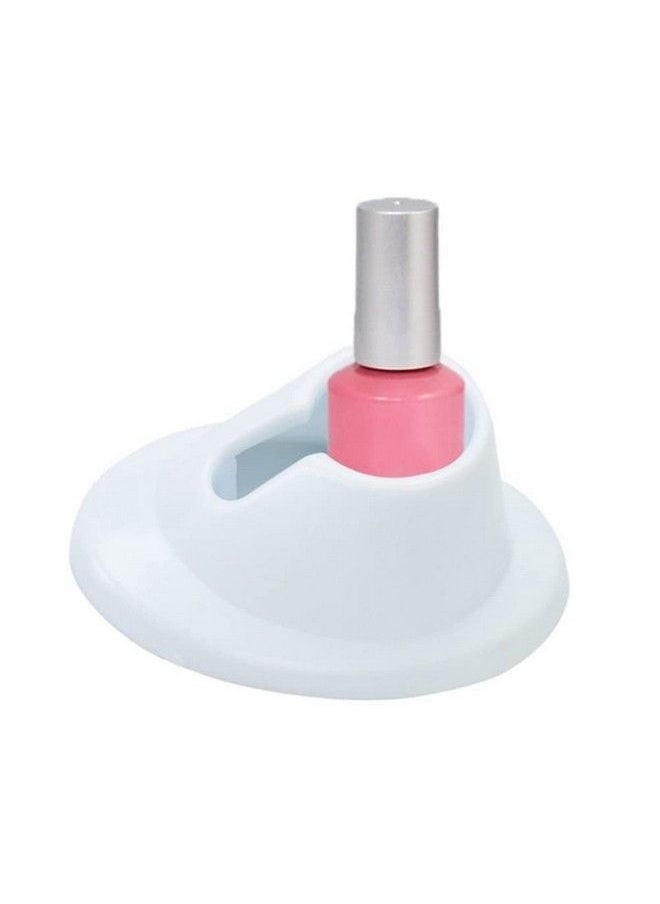 lasenersm 2 Pieces Nail Polish Stand Nail Polish Bottle Stand Nail Polish Bottle Holder Nail Art Display Manicure Tools For Nail Organizer Display White  - Image 4