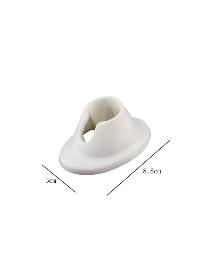 lasenersm 2 Pieces Nail Polish Stand Nail Polish Bottle Stand Nail Polish Bottle Holder Nail Art Display Manicure Tools For Nail Organizer Display White  - Image 3