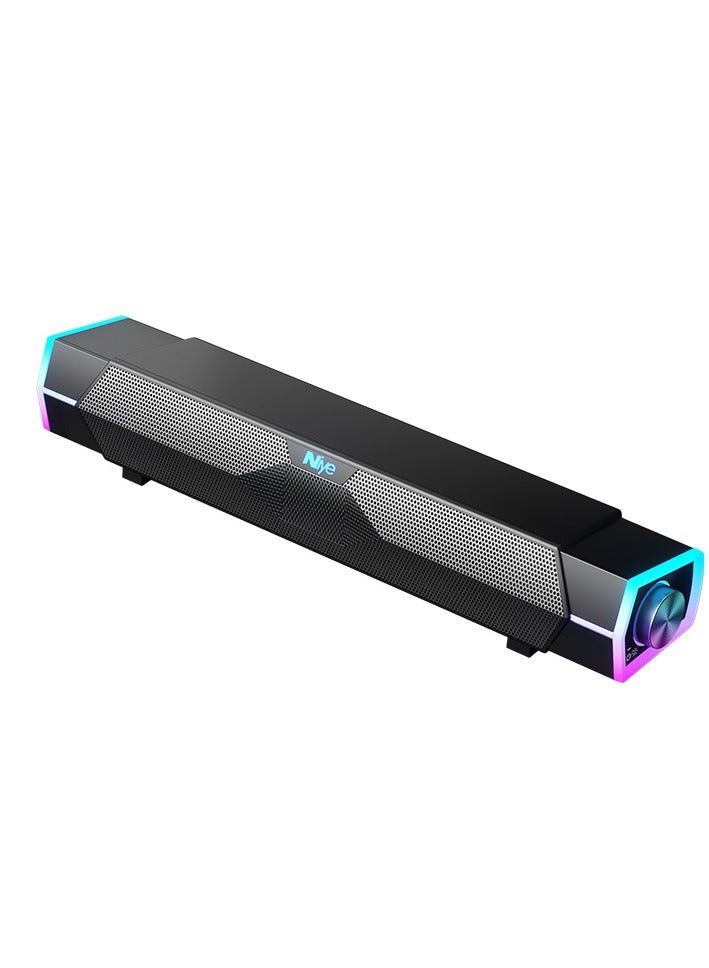 Oregon New Bluetooth Desktop Soundbar Subwoofer for Computers, Wired Gaming Home Audio System with Deep Bass