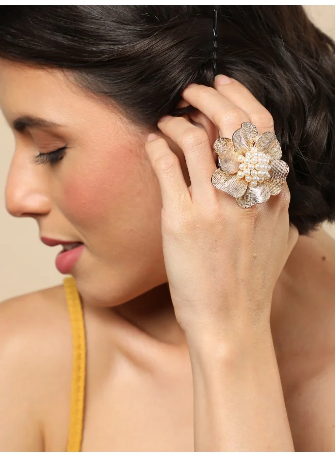 SOHI Party Artificial Ring Jewellery