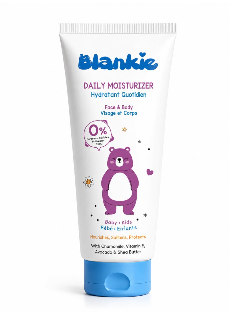 Blankie Baby & Kids Daily Moisturizer For Face & Body 150ml - Image 1