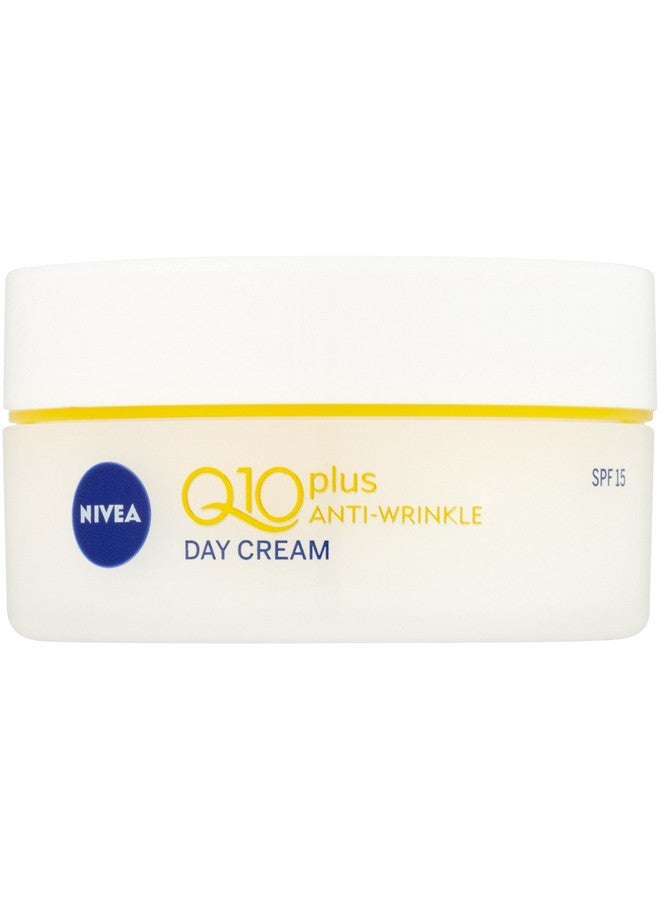 Nivea Nivea Q10 Plus Spf 15 Anti-Wrinkle Face Day Cream, 50 Ml, Pack Of 3 - Image 3
