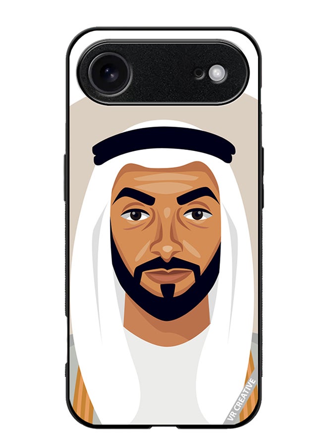 غطاء حماية لجهاز آبل آيفون 17 - تصميم الشيخ زايد بن سلطان آل نهيان متعدد الألوان