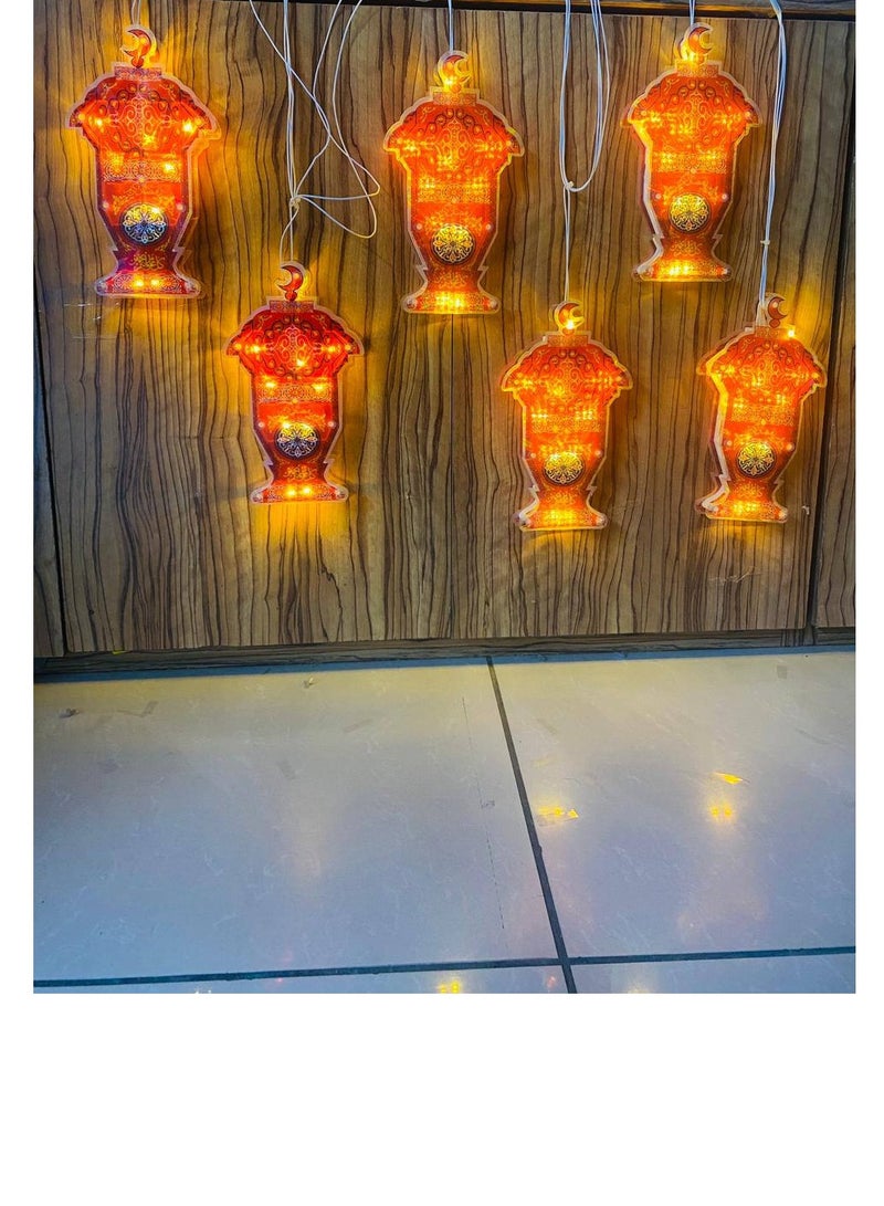 LED  Star Moon Lamp Fairy Curtain String Lights Garland Christmas Lights Decor for Room Home Wedding Party Window Decor - Image 1