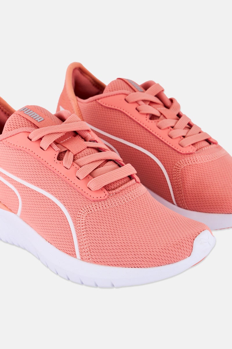 PUMA Women Remedie Lace Up Training Shoes, Coral - Image 2