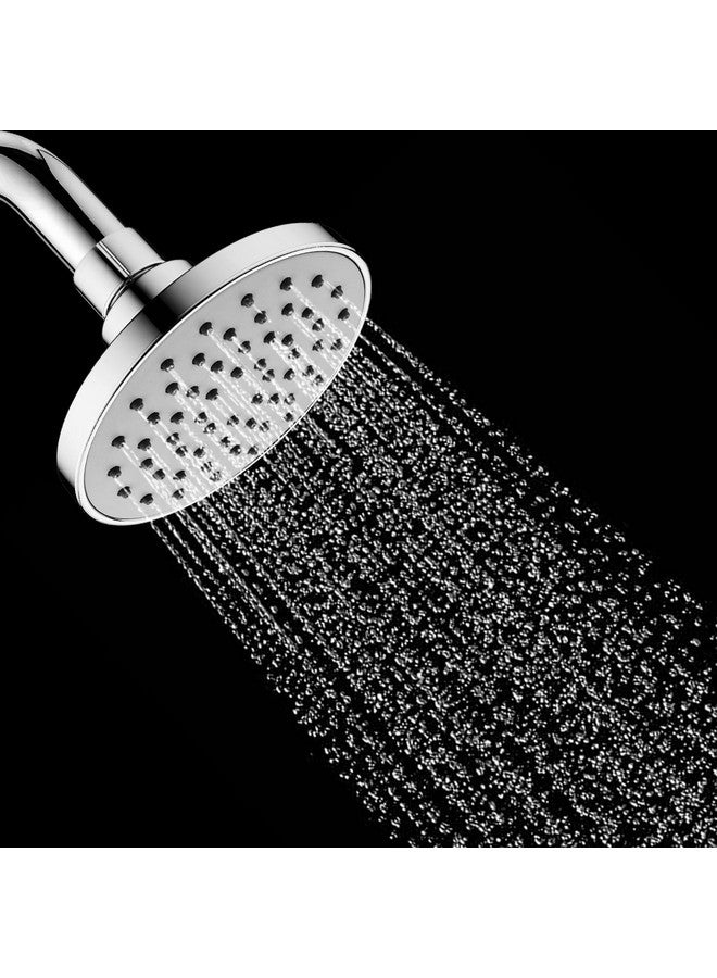 ALTON SHR20520 ABS 4-INCH Rain Flow Overhead Shower Without Arm | Shower Head | Bathroom Shower, Chrome Finish - Image 1