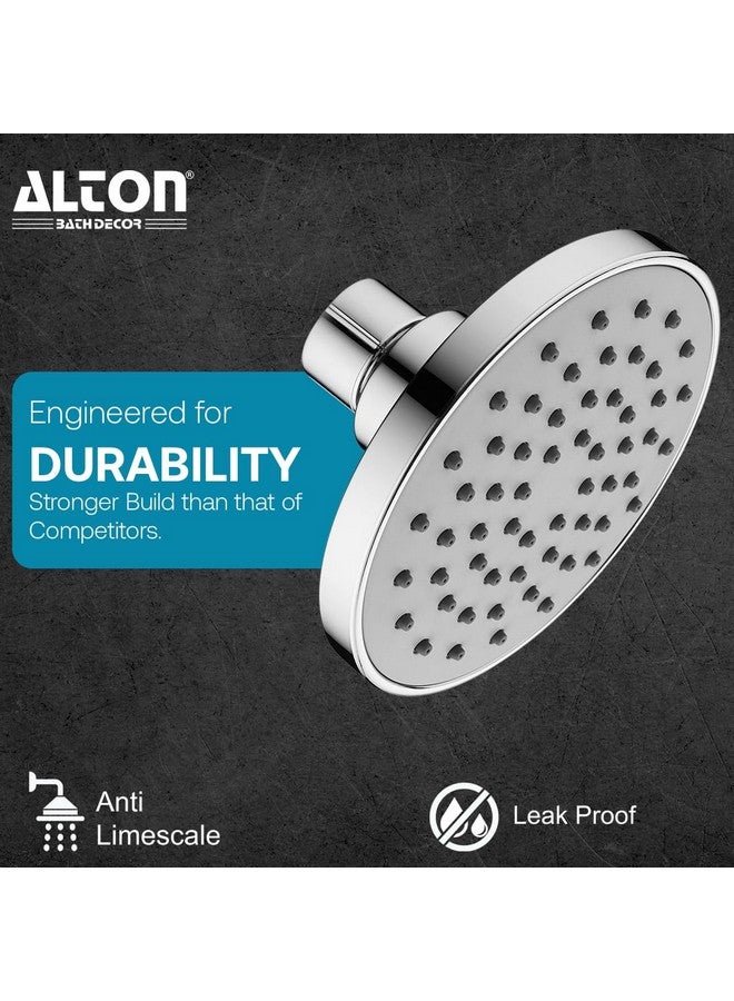 ALTON SHR20520 ABS 4-INCH Rain Flow Overhead Shower Without Arm | Shower Head | Bathroom Shower, Chrome Finish - Image 5
