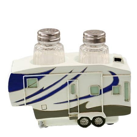 RV Collectibles RV 5th Wheels Salt and Pepper Holder