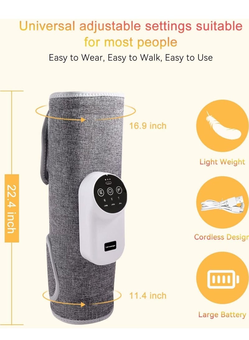 NIBEMINENT Radio electric air compressed leg massage and 3 modes of 360 degrees pain relieved Men's Gift Boy Girl - Image 4