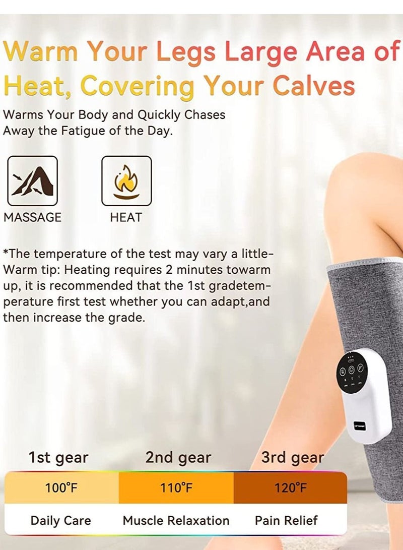 NIBEMINENT Radio electric air compressed leg massage and 3 modes of 360 degrees pain relieved Men's Gift Boy Girl - Image 3