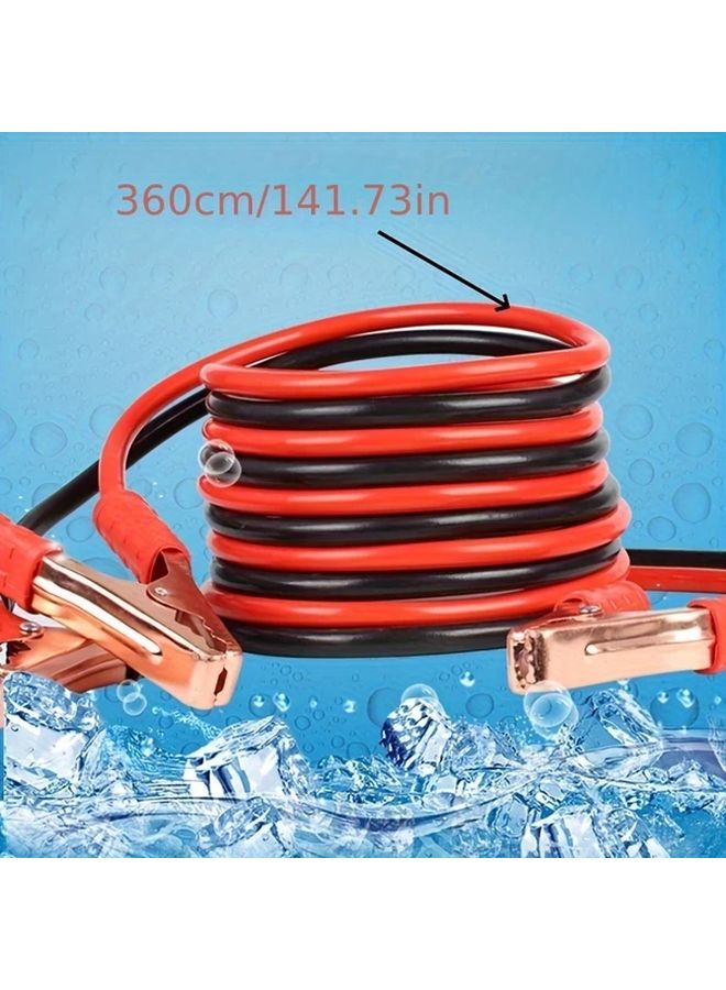 كابل بدء تشغيل بطارية السيارة 141 73 بوصة نواة نحاسية عالمي 600 أمبير - Image 2