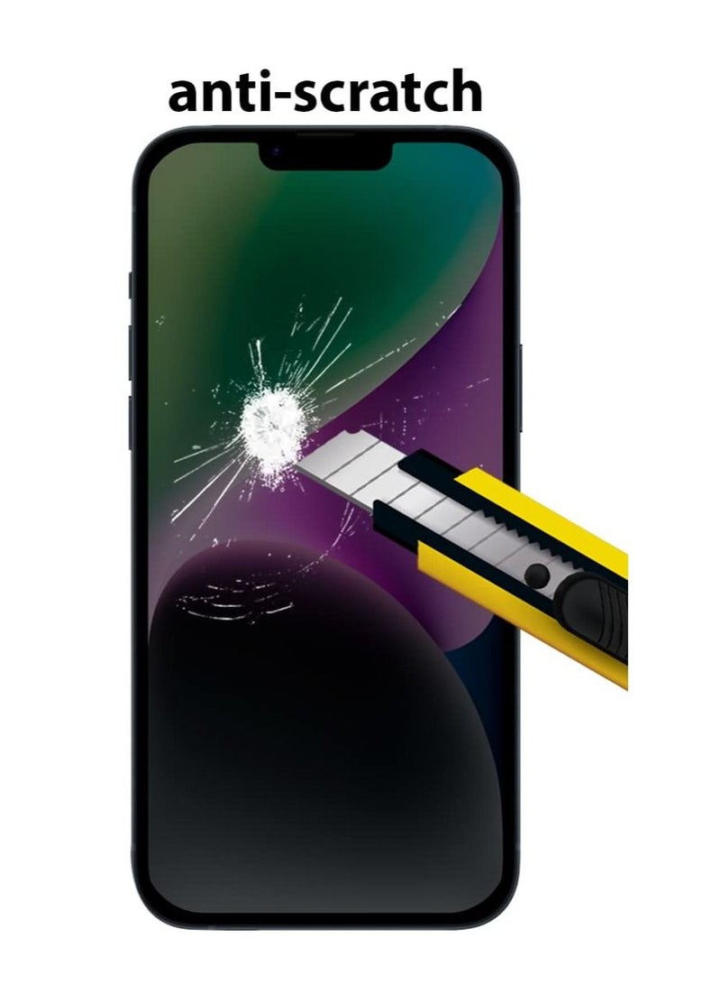 BORTONY iPhone 14 Plus/13 Pro Max Privacy Full Coverage Screen Protector Anti-Spy Tempered Glass Film Edge to Edge Protection Case Friendly for Apple iPhone 14 Plus/13 Pro Max 6.7-Inch - Image 4