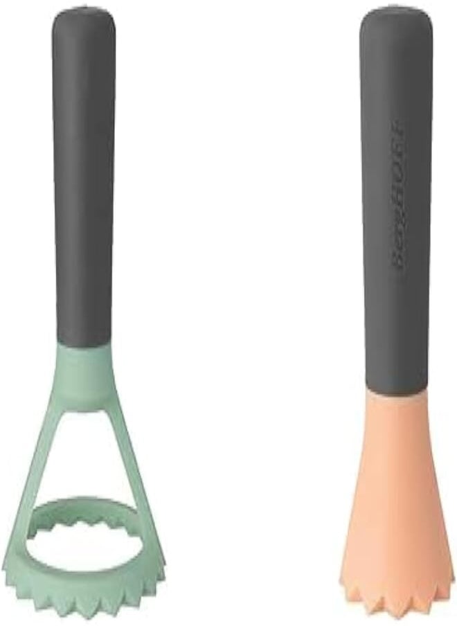 Berghoff Berghoff - ravioli stamp pp handle 13 cm 19.5x11.5x8 + BergHOFF - Mini ravioli stamp PP handle 11,5 cm 19.5X11.5X5 