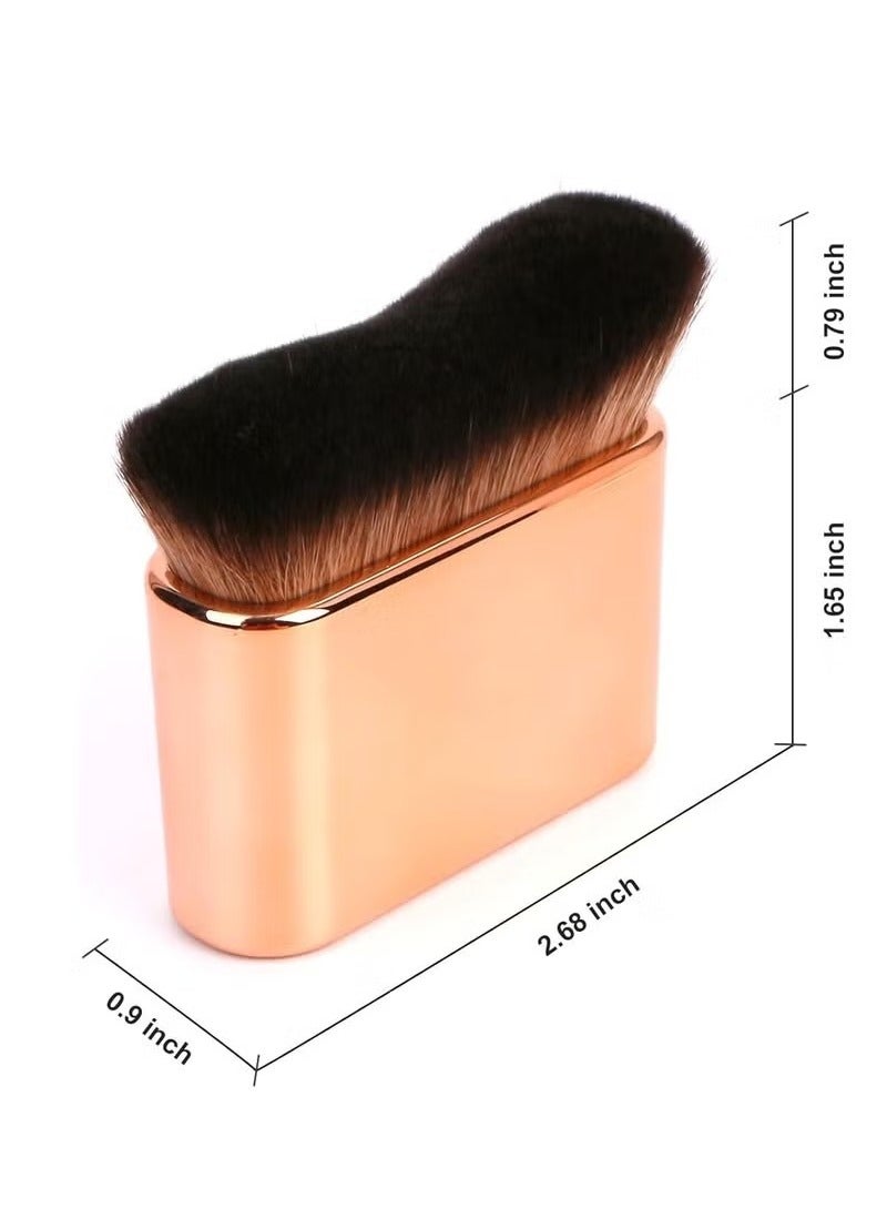 Self Tanning Foundation Brush for Women – High-Density Vegan Bristle Makeup Brush for Face & Body - Image 5