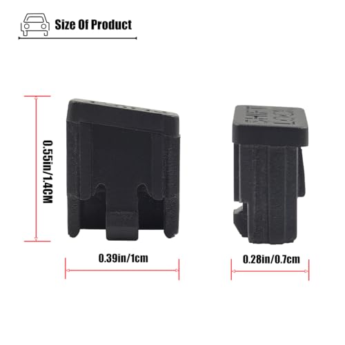 LXROAR01 Shift Interlock Cover Cap Compatible with Nissan Altima 2015-2018 Year, Shift Lock Override Cover for 96945-3TA0A - Image 2