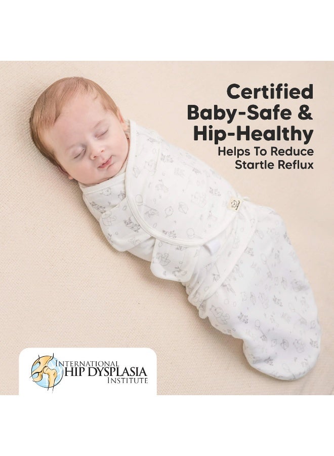 KeaBabies Soothe Zippy Swaddle Wrap 3 Pack, Easy Zip Swaddle, Aspire - Image 4
