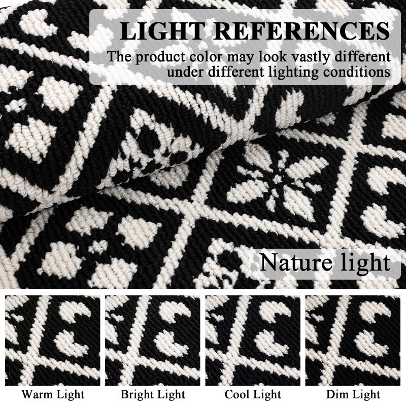Ileading Indoor Door Mat 24" X 36"Absorbent Dog Muddy Paws Mat Low-Profile Entrance Small Runner Rug with Non-Slip Rubber Backing Machine Washable Inside Black Welcome Mats - Image 5