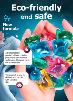FASHION DIAMOND All In One 120 Laundry Capsules Stain Removal Detergent Pods Megapack 600grams  - Image 4