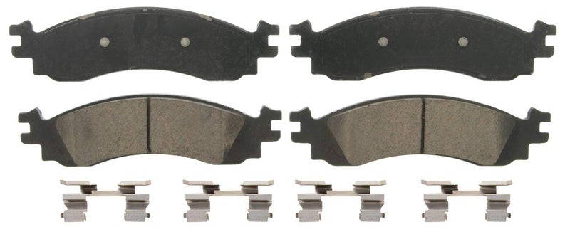 Wagner QS ZD1158 Disc Brake Pad Set Chamfered Edges for Smooth Quiet Stops Fits 20062010 Ford Explorer