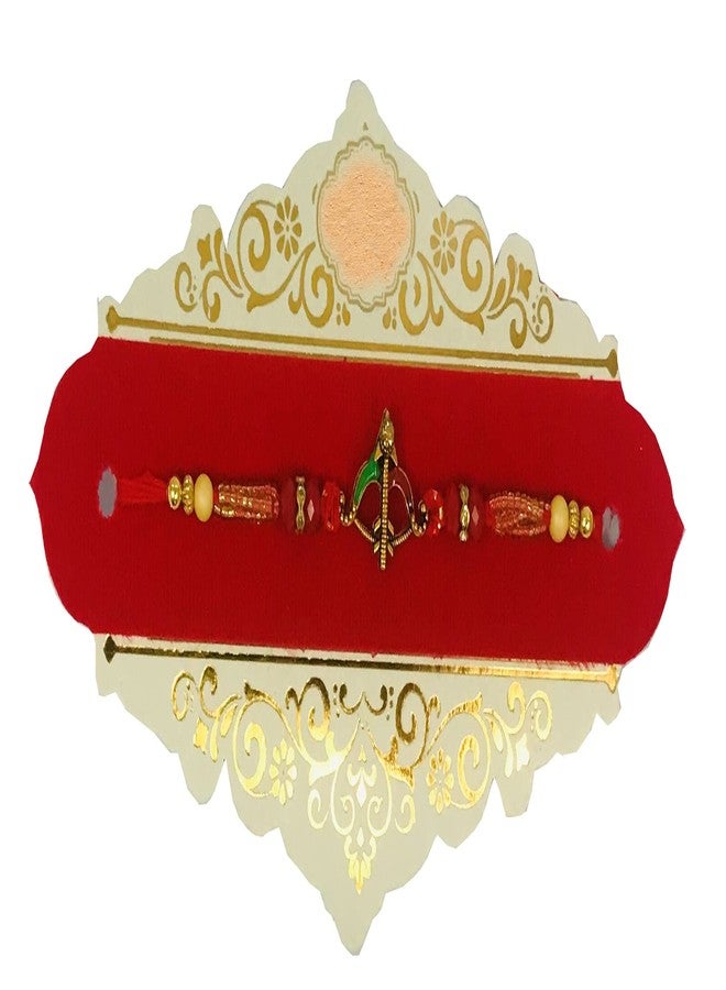 Evisha إيفيشا 2 قطعة خاتو شيام بابا القوس السهم وأم راخي للأخ | راخي كومبو 120-121 اثنان | راخي || مجموعة راخي || راخي للأخ || راخي للأخ وبهابي || كومبو راخي || بهية بهابهي راخي || هدايا راخي - Image 4