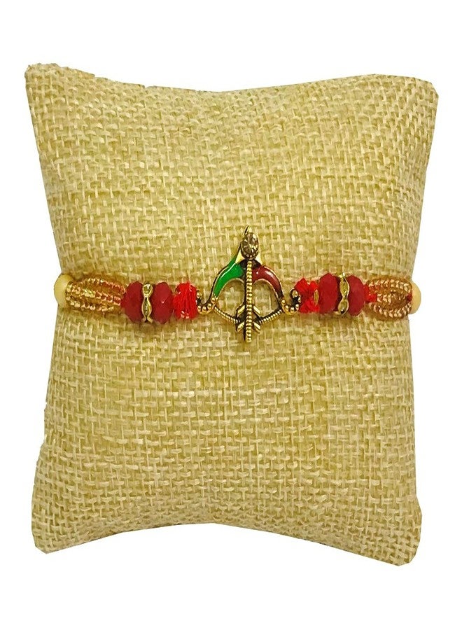 Evisha إيفيشا 2 قطعة خاتو شيام بابا القوس السهم وأم راخي للأخ | راخي كومبو 120-121 اثنان | راخي || مجموعة راخي || راخي للأخ || راخي للأخ وبهابي || كومبو راخي || بهية بهابهي راخي || هدايا راخي - Image 5